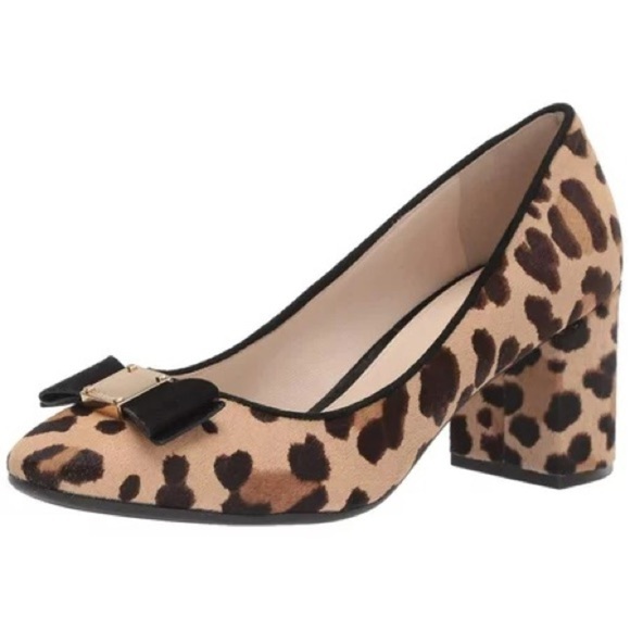 Cole Haan Shoes - COLE Haan Women's Tali Bow Puma, Beige Leopard, Size 6.5